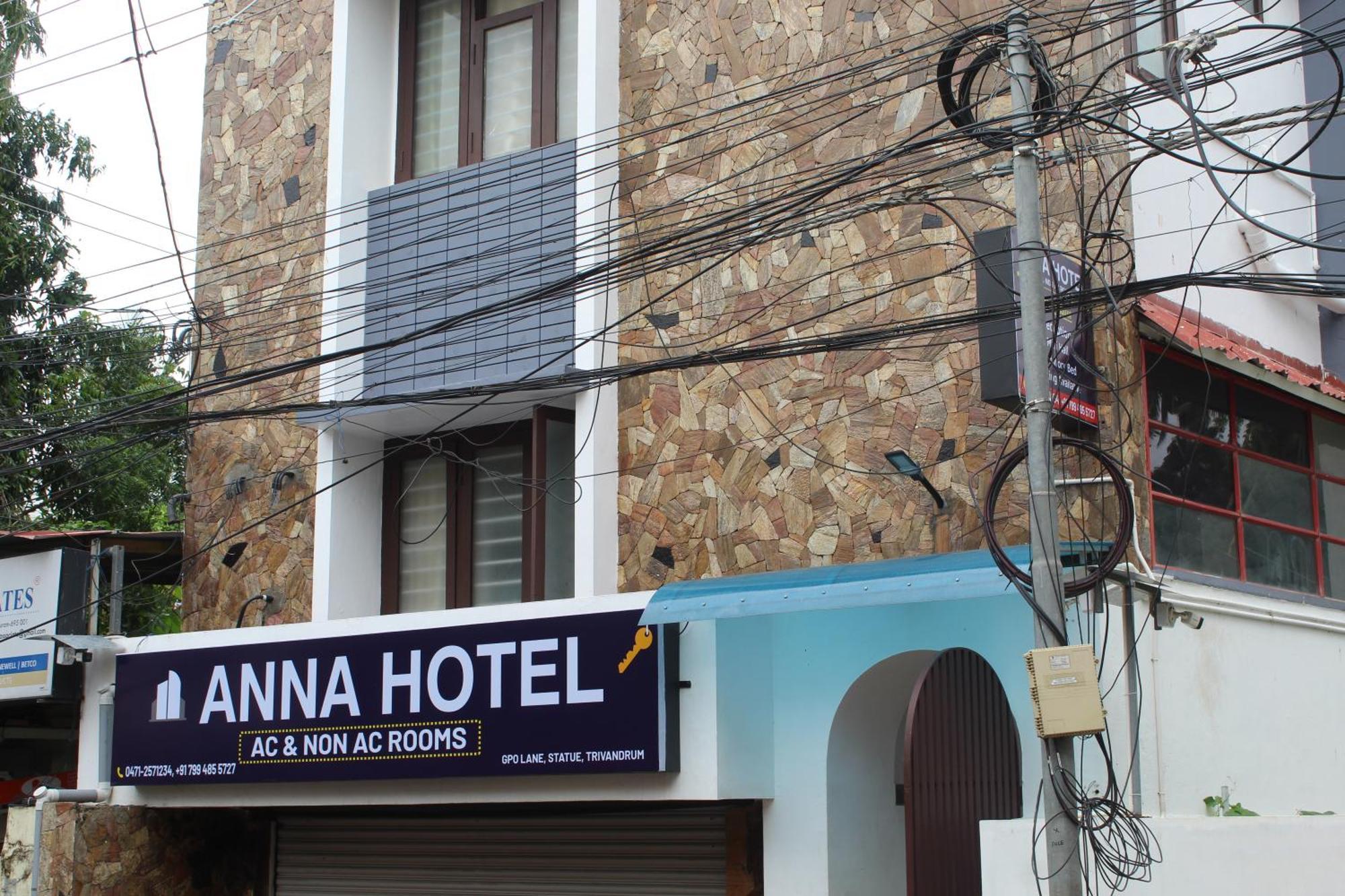 Anna Hotel Thiruvananthapuram Exterior photo